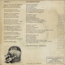 [Pochette de Assas 2, universit nationaliste (GROUP’ ASSAS) - verso]