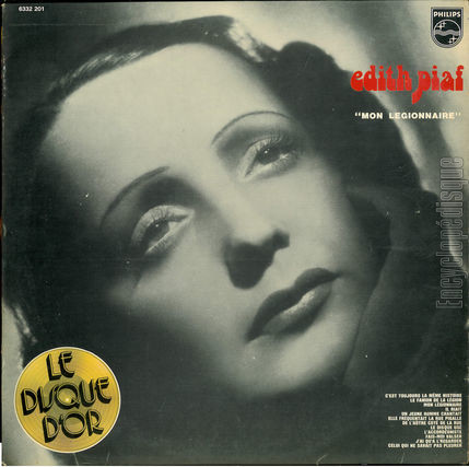 [Pochette de Mon lgionnaire - Le disque d’or (dith PIAF)]