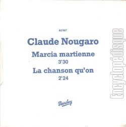 [Pochette de Marcia martienne (Claude NOUGARO) - verso]