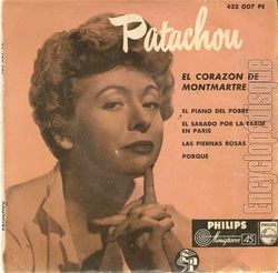 [Pochette de El corazon de Montmartre (PATACHOU)]