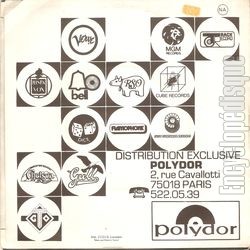 [Pochette de Il tait une fois  Hollywood (B.O.F.  Films ) - verso]