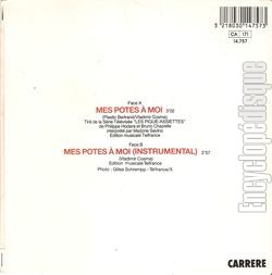 [Pochette de Les pique-assiettes (T.V. (Tlvision)) - verso]