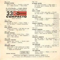 [Pochette de Bons baisers de Russie (B.O.F.  Films ) - verso]