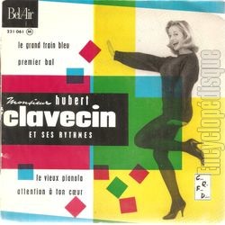 [Pochette de Le grand train bleu (Hubert CLAVECIN)]