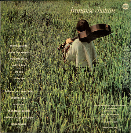 [Pochette de Mm Pauline, Arpge, Ambroise… (Franoise CHTEAU) - verso]
