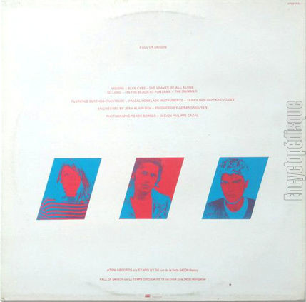 [Pochette de Fall of Sagon (FALL OF SAIGON) - verso]