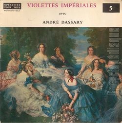 [Pochette de Violettes impriales (Andr DASSARY et Nicole BROISSIN)]