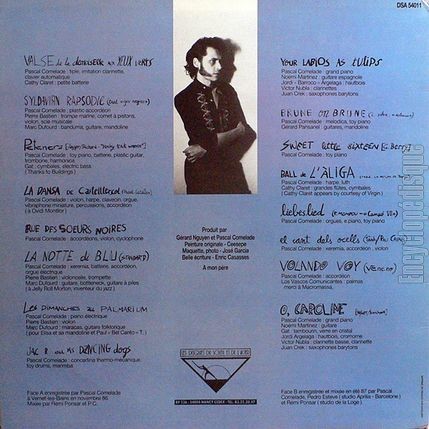 [Pochette de El primitivismo (Pascal COMELADE) - verso]
