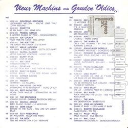 [Pochette de Ballade pour Adeline / Les fleurs sauvages (Richard CLAYDERMAN) - verso]