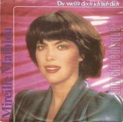 [Pochette de Du weisst doch ich lieb dich (Mireille MATHIEU)]
