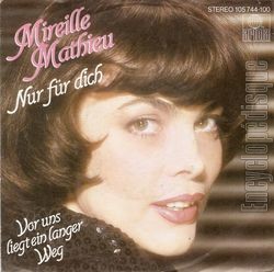 [Pochette de Nur Fr Dich (Mireille MATHIEU)]