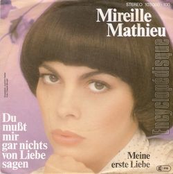 [Pochette de Du Mut Mir Gar Nichts Von Liebe Sagen (Mireille MATHIEU)]