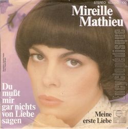 [Pochette de Du Mut Mir Gar Nichts Von Liebe Sagen (Mireille MATHIEU) - verso]