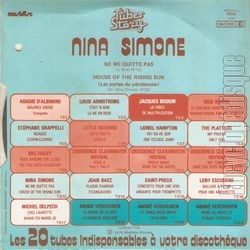 [Pochette de Nina SIMONE -  Ne me quitte pas  (Les FRANCOPHILES) - verso]
