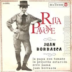 [Pochette de La papa con tomate (Rita PAVONE)]