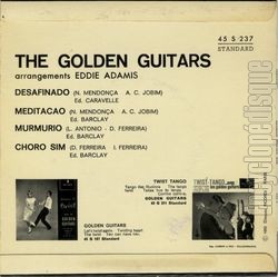 [Pochette de Bossa nova (The GOLDEN GUITARS) - verso]