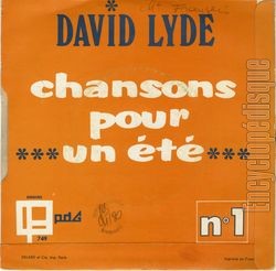 [Pochette de Sur la plage (David LYDE) - verso]