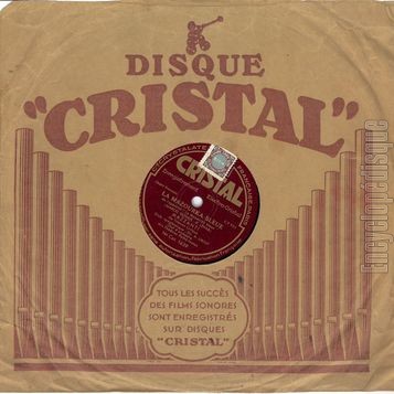 [Pochette de Rve de valse / La mazourka bleue (78 tours  Cristal ) - verso]