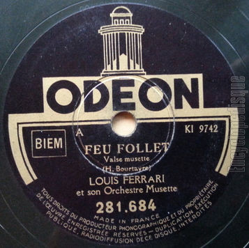 [Pochette de Feu follet / De l’autre cot de la rue (Louis FERRARI)]