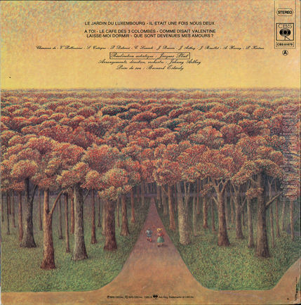[Pochette de Le jardin du Luxembourg (Joe DASSIN) - verso]