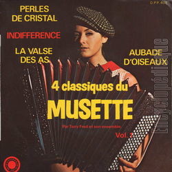 [Pochette de 4 classiques du musette - vol. 1 (Tony FRED et son ensemble)]
