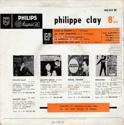 [Pochette de Julie la rousse (Philippe CLAY) - verso]