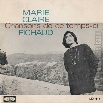 [Pochette de Chansons de ce temps-ci (Marie-Claire PICHAUD)]