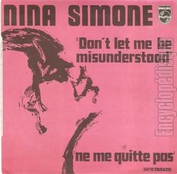 [Pochette de Nina SIMONE -  Don’t let me be misunderstood  (Les FRANCOPHILES)]