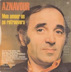 [Pochette de On n’a plus quinze ans (Charles AZNAVOUR) - verso]