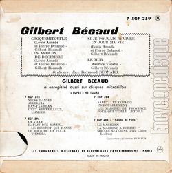 [Pochette de Croquemitoufle (Gilbert BCAUD) - verso]