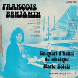 [Pochette de Un quart d’heure de musique (Franois BENJAMIN) - verso]