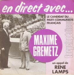 [Pochette de En direct avec le candidat du Parti Communiste franais Maxime Gremetz (POLITIQUE, SOCIAL)]