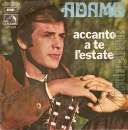 [Pochette de Accanto a te l’estate ( dans ton sommeil ) (Salvatore ADAMO)]