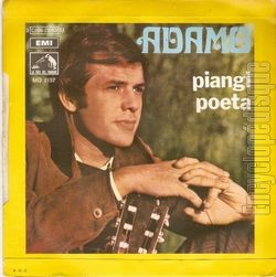 [Pochette de Accanto a te l’estate ( dans ton sommeil ) (Salvatore ADAMO) - verso]