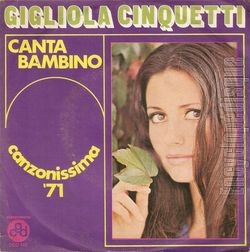[Pochette de Canta Bambino (Gigliola CINQUETTI)]