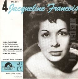 [Pochette de Samba fantastique (Jacqueline FRANOIS)]