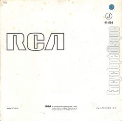 [Pochette de Italiques (T.V. (Tlvision)) - verso]