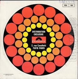 [Pochette de Plus jamais seul (Antony DAY) - verso]