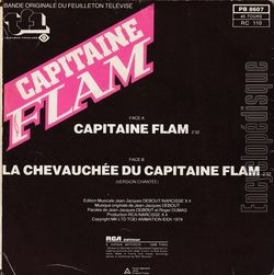 [Pochette de Capitaine Flam (T.V. (Tlvision)) - verso]