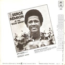 [Pochette de lonore (BOIS SIROP (Serge Rmion)) - verso]