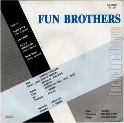 [Pochette de Paris R’N’R (FUN BROTHERS) - verso]