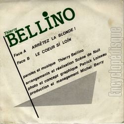 [Pochette de Arrtez la blonde ! (Thierry BELLINO) - verso]