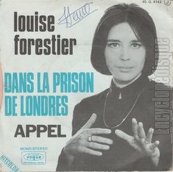 [Pochette de Dans la prison de Londres (Louise FORESTIER) - verso]
