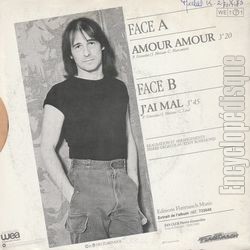 [Pochette de Amour amour (Pierre GROSCOLAS) - verso]