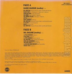 [Pochette de danse mazouk - bel biguine (ETHNIKOLOR) - verso]