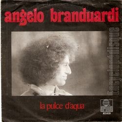 [Pochette de La pulce d’aqua - merry we will be (Angelo BRANDUARDI)]