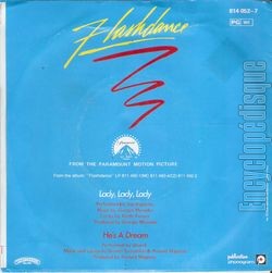 [Pochette de Flashdance - lady lady lady (B.O.F.  Films ) - verso]