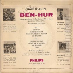 [Pochette de Ben-Hur (B.O.F.  Films ) - verso]
