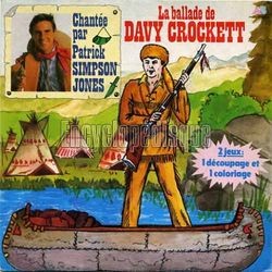[Pochette de La ballade de Davy Crockett (Patrick SIMPSON-JONES)]
