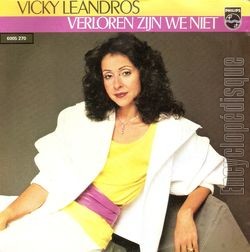 [Pochette de Verloren zijn we niet (Vicky LEANDROS)]